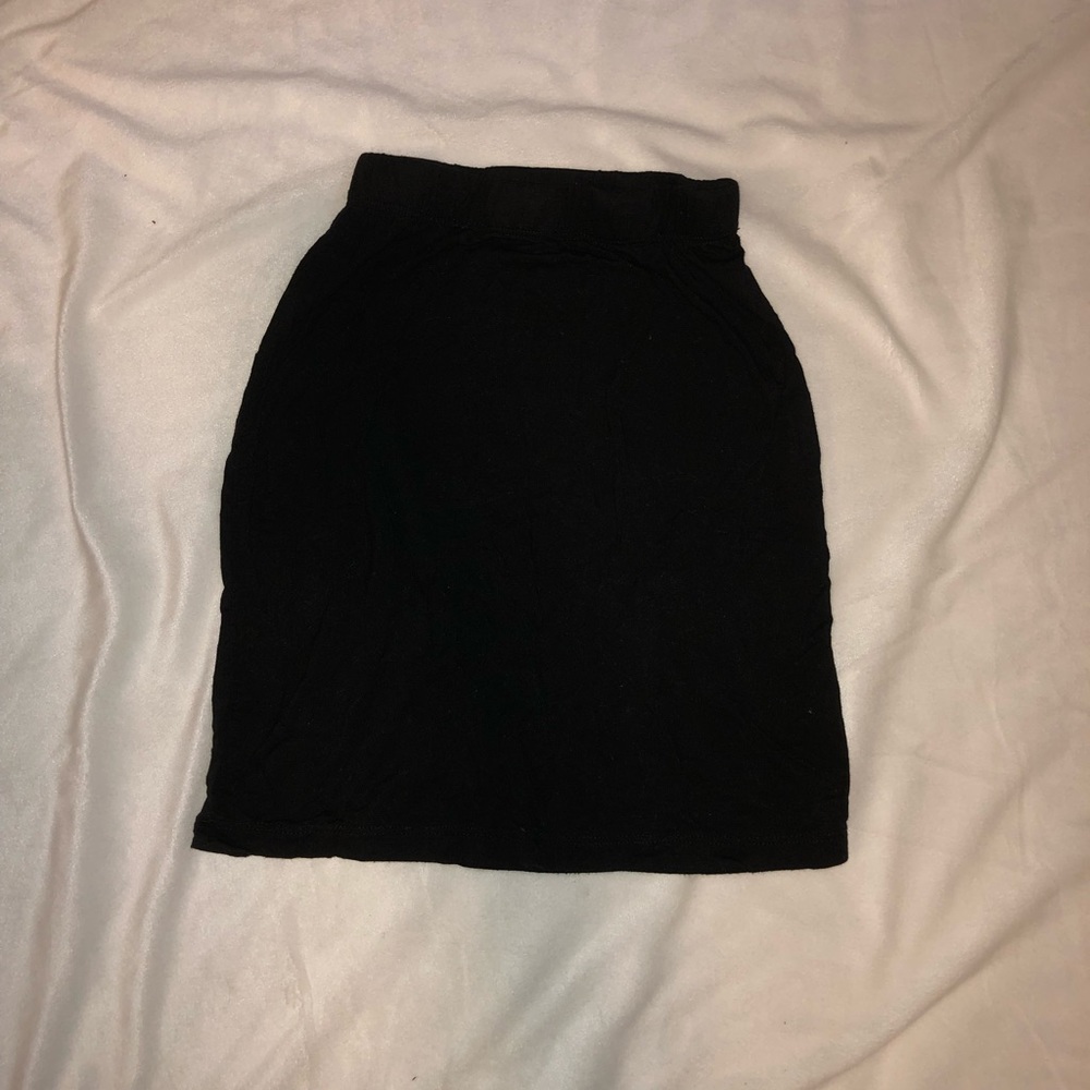 Black skirt